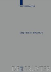 Produktbild: Empedokles "Physika" I