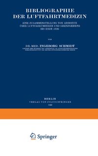 Produktbild: Bibliographie der Luftfahrtmedizin