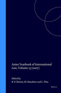 Produktbild: Asian Yearbook of International Law, Volume 13 (2007)