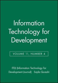 Produktbild: Info Technology For Developmen