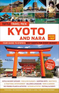 Produktbild: Kyoto and Nara Travel Guide + Map: Tuttle Travel Pack