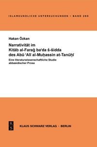 Produktbild: Narrativit&auml;t im Kitab al-Farag ba'ada s-sidda des Abu 'Ali al-Muhassin at-Tanuhi