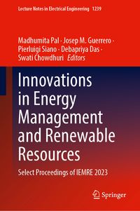 Produktbild: Innovations in Energy Management and Renewable Resources