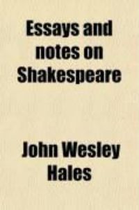 Produktbild: Essays and Notes on Shakespeare