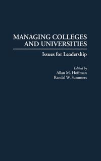 Produktbild: Managing Colleges and Universities