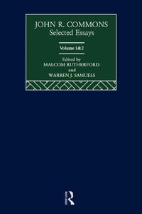Produktbild: John R. Commons: Selected Essays