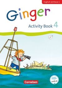 Produktbild: Ginger - Early Start Edition 4. Schuljahr - Activity Book mit Audio-CD, Minibildkarten und Faltbox