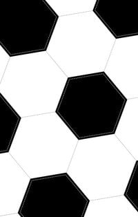 Produktbild: Bíblia NVI Slim, Capa de futebol, Couro-soft preto e branco, Luxo