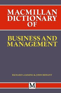 Produktbild: Macmillan Dictionary of Business and Management