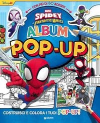 Produktbild: Spidey e i suoi fantastici amici. Album pop-up. Costruisci e colora i tuoi pop-up! Con adesivi