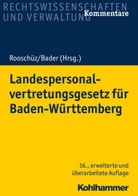 Produktbild: Landespersonalvertretungsgesetz f&uuml;r Baden-W&uuml;rttemberg
