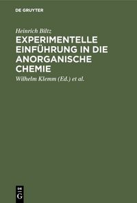 Produktbild: Experimentelle Einf&uuml;hrung in die anorganische Chemie