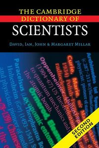 Produktbild: The Cambridge Dictionary of Scientists