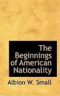 Produktbild: The Beginnings of American Nationality