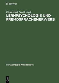 Produktbild: Lernpsychologie und Fremdsprachenerwerb