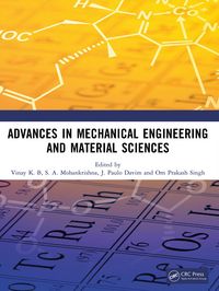 Produktbild: Advances in Mechanical Engineering and Material Sciences
