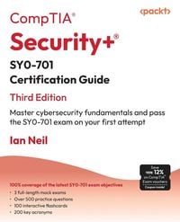 Produktbild: CompTIA&reg; Security+&reg; SY0-701 Certification Guide - Third Edition