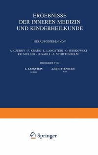 Produktbild: Ergebnisse der Inneren Medizin und Kinderheilkunde