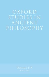 Produktbild: Oxford Studies in Ancient Philosophy, Volume 59