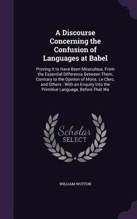 Produktbild: A Discourse Concerning the Confusion of Languages at Babel