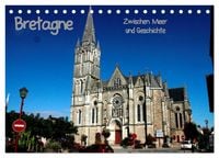 Produktbild: Bretagne - Zwischen Meer und Geschichte (Tischkalender 2026 DIN A5 quer), CALVENDO Monatskalender
