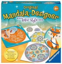 Bild vom Artikel Ravensburger Mandala Designer Boho Style 20019, Zeichnen lernen für Kinder ab 6 Jahren, Zeichen-Set mit Mandala-Schablonen für farbenfrohe Mandalas vom Autor 