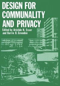 Produktbild: Design for Communality and Privacy