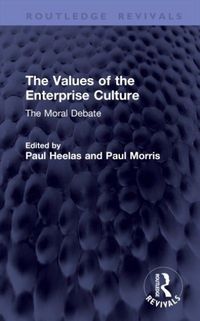 Produktbild: The Values of the Enterprise Culture