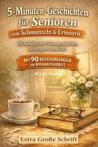 Produktbild: 5-Minuten-Geschichten f&uuml;r Senioren zum Schmunzeln und Erinnern