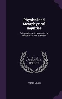 Produktbild: Physical and Metaphysical Inquiries
