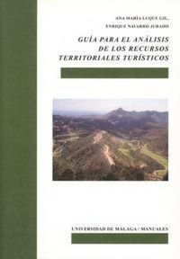 Produktbild: Gu&iacute;a para el an&aacute;lisis de los recursos territoriales tur&iacute;sticos