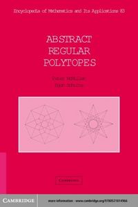 Produktbild: Abstract Regular Polytopes