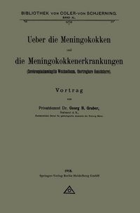 Produktbild: Ueber die Meningokokken und die Meningokokkenerkrankungen