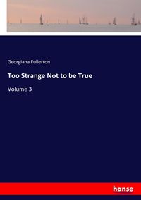 Produktbild: Too Strange Not to be True