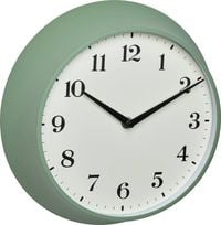 Produktbild: TFA Dostmann 60.3540.04 Funk Wanduhr 27mm x 8.2mm x 27mm Gr&uuml;n