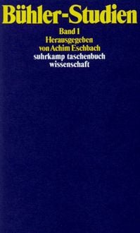 Produktbild: B&uuml;hler-Studien. Zwei B&auml;nde