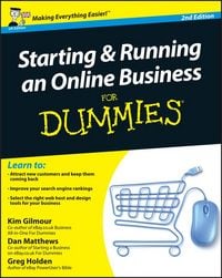 Produktbild: Starting and Running an Online Business for Dummies, UK Edition