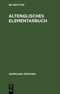 Produktbild: Altenglisches Elementarbuch