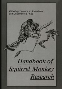Produktbild: Handbook of Squirrel Monkey Research