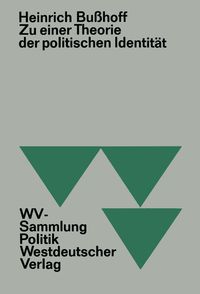 Produktbild: Zu einer Theorie der politischen Identit&auml;t