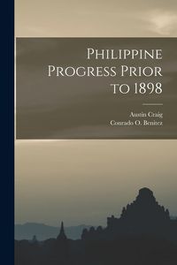 Produktbild: Philippine Progress Prior to 1898
