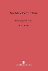 Produktbild: Sir Max Beerbohm