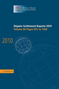 Produktbild: Dispute Settlement Reports 2010