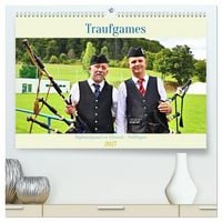 Produktbild: Traufgames Highlandgames in Albstadt - Pfeffingen (hochwertiger Premium Wandkalender 2027 DIN A2 quer), Kunstdruck in Hochglanz