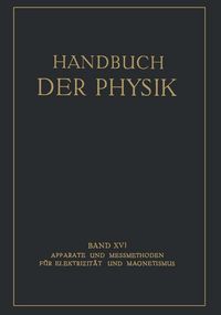 Produktbild: Apparate und Messmethoden f&uuml;r Elektrizit&auml;t und Magnetismus