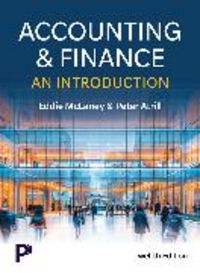 Produktbild: MyLab Accounting, Accounting and Finance: An Introduction eText, and print textbook