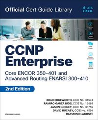 Produktbild: CCNP Enterprise Core ENCOR 350-401 and Advanced Routing ENARSI 300-410 Official Cert Guide Library