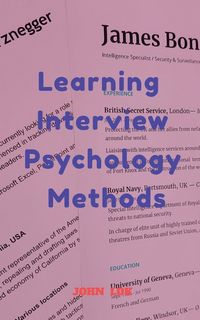 Produktbild: Learning Interview Psychology methods