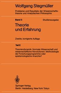 Produktbild: Theoriendynamik Normale Wissenschaft und wissenschaftliche Revolutionen Methodologie der Forschungsprogramme oder epistemologische Anarchie?