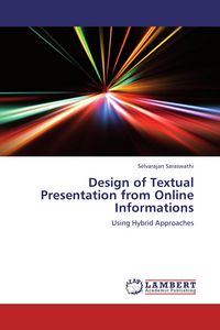 Produktbild: Design of Textual Presentation from Online Informations